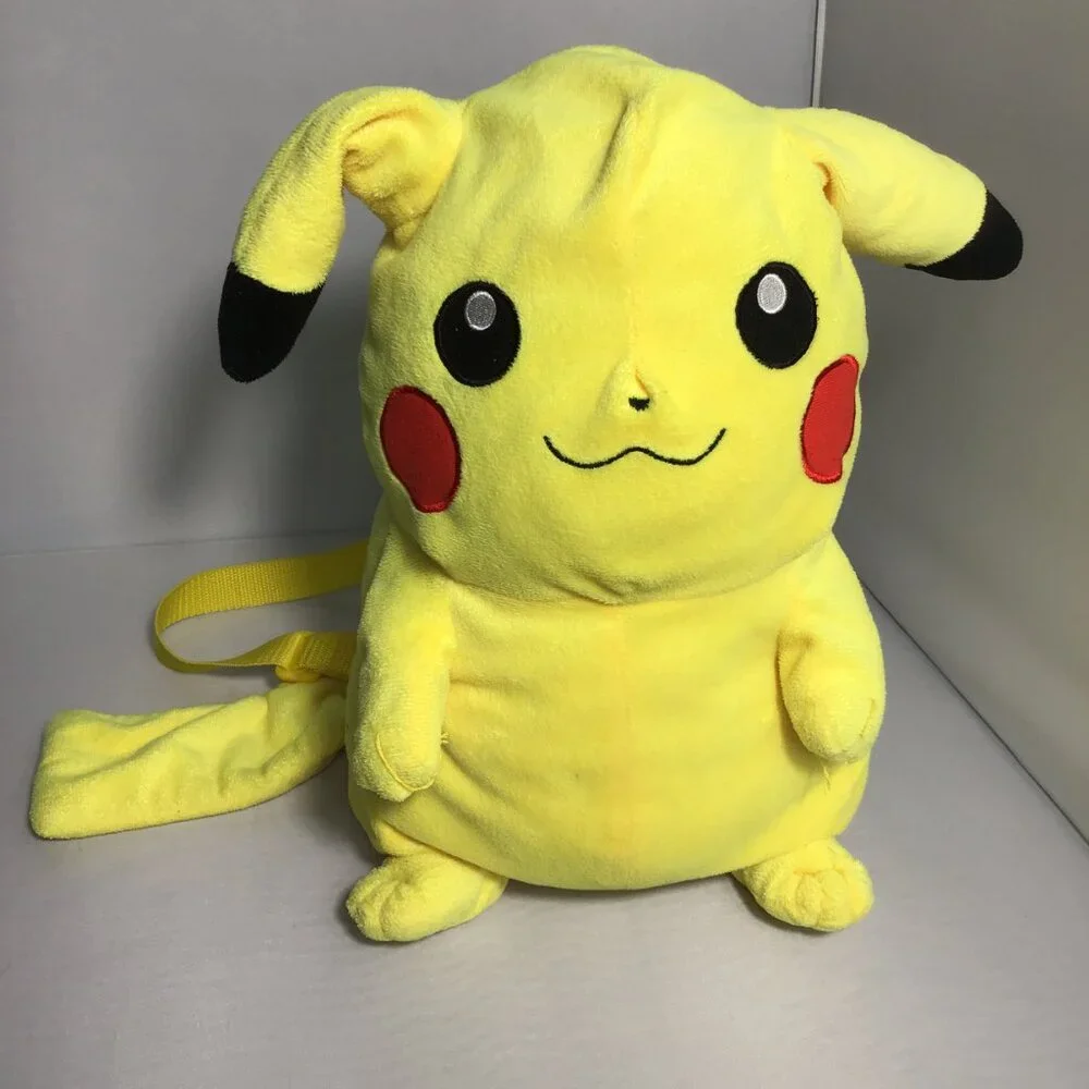 Pokemon Pikachu Kid's Backpack Plush